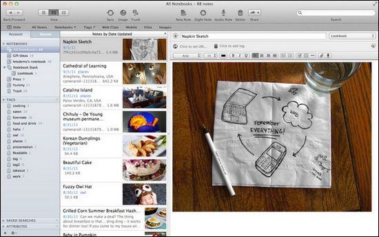 evernote mac app store