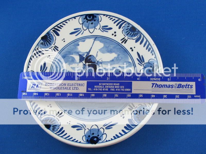 Delft Blue Wall Plate Holland  